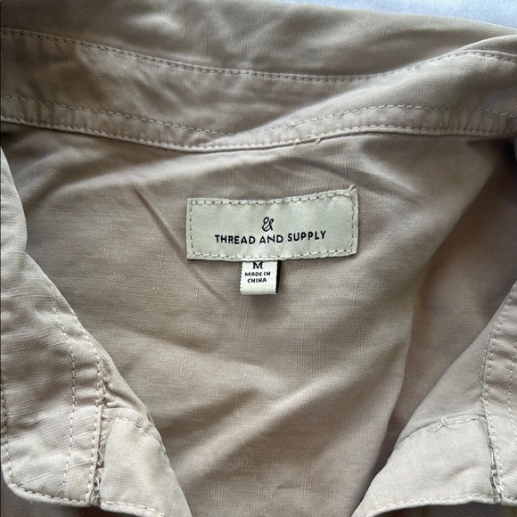 Thread and Supply Khaki Above Knee Dress - Picture 2 of 4